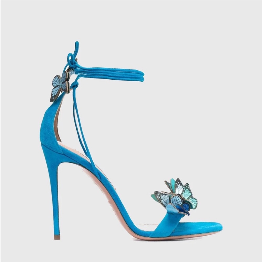 Aquazzura Papillon Sandal 105 35.5 $950 - Picture 6 of 15